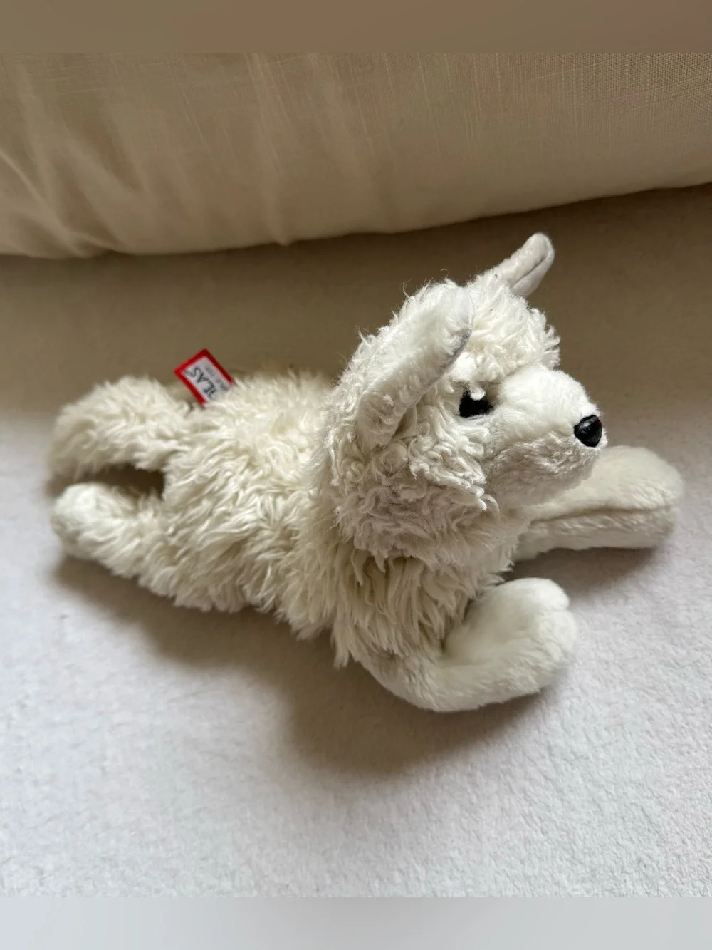 Vintage Douglas Arctic Fox Plush White Cuddle Toy Stuffed Animal 9” Soft Floppy